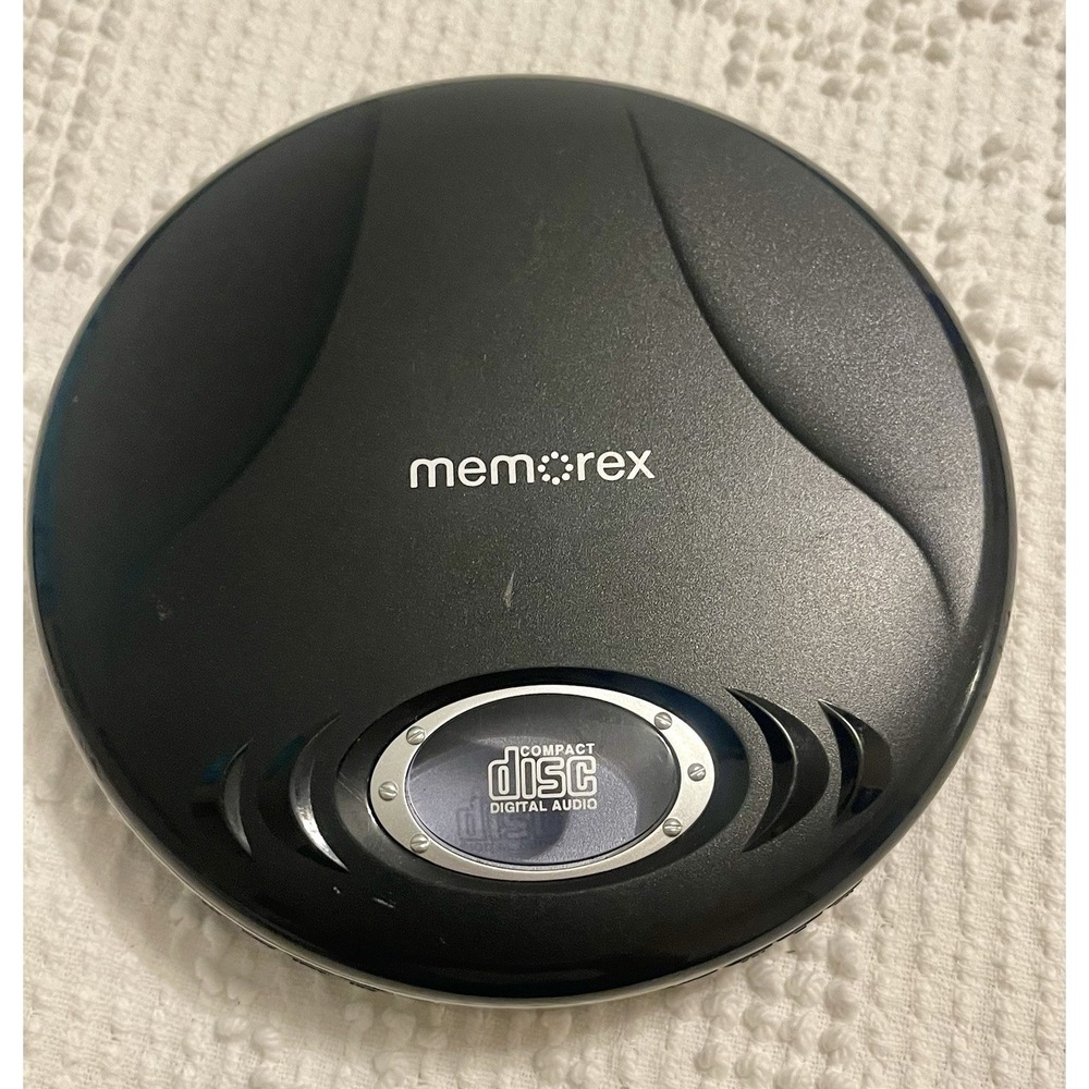 Memorex Portable CD Player Compact Disc Digital Audio TESTED WORKS ***AS IS***